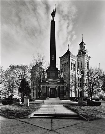 WILLIAM CLIFT (1944- ) Portfolio entitled County Courthouses. 1975-78.                                                                           